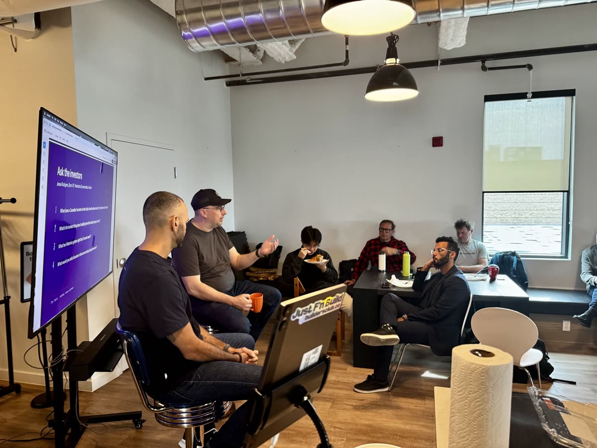 Ask the investors session at The Table 002 in Waterloo